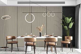 周口轻奢风格-餐厅