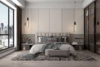 周口现代风格-卧室