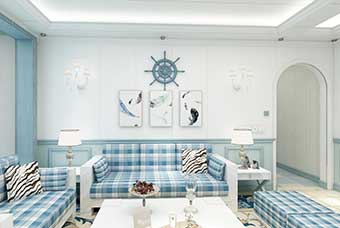 周口地中海风格-客厅