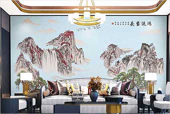 周口森佰汇航空纤维墙咔（鸿运当头）